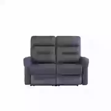 Modern Leather/Match 2 Seater Electric Reclining Sofa